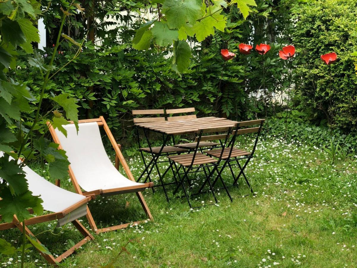 Maisonnette Loft Jardin Et Parking By Art De Voyager Этрета Экстерьер фото